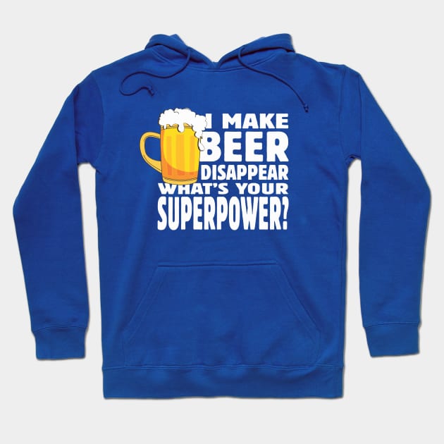 I make beer disappear Hoodie by ZombieNinjas